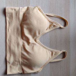 Nude Sports Bra, size S