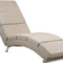 Relaxing Lounger London Living Room Ergonomic 186 x 55 cm Modern Recliner Chair Image 4