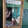 Mirror Vintage ornate Gold framed vintage mirror Image 5