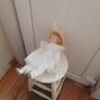vintage toy pram and doll Image 8
