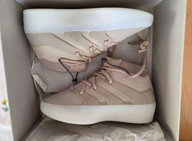 Adidas Fear of God Athletics 1 Basketball Sneakers UK 8 Clay Beige