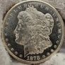 USA United States 1887 S Silver Morgan Dollar Beautiful Uncirculated Lustrous Prooflike Frosty! Image 2