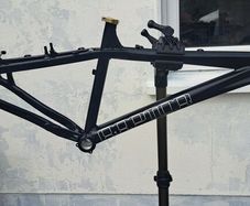 26" mtb frame and parts