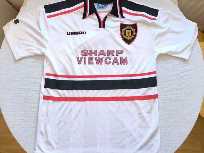1997/99 Manchester United Umbro Away Jersey Size XL Adults