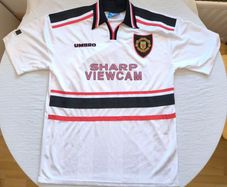 1997/99 Manchester United Umbro Away Jersey Size XL Adults