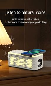 Mind blowing LED Built-In Ambience Music Wireless Charging Speaker