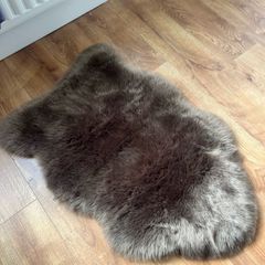 Faux fur rug