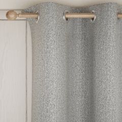 M&S Herringbone Eyelet Blackout Curtains