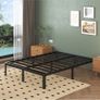 King Size Bed Frame 30.5 cm High with Rounded Corner Legs Image 3