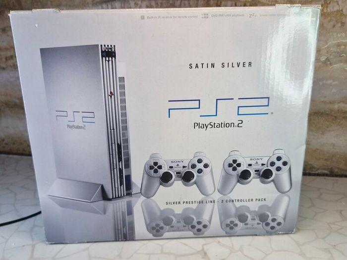 Ps2 Satin Silver Boxed