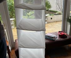 IKEA SKUBB Hanging Clothes Storage - 6 components- 33 cm wide by 118 cm