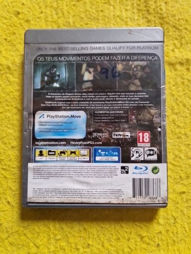 Heavy Rain move edition PlayStation3 Ps3 games Original