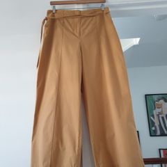 Liu Jo Mustard Trousers Size Uk 10