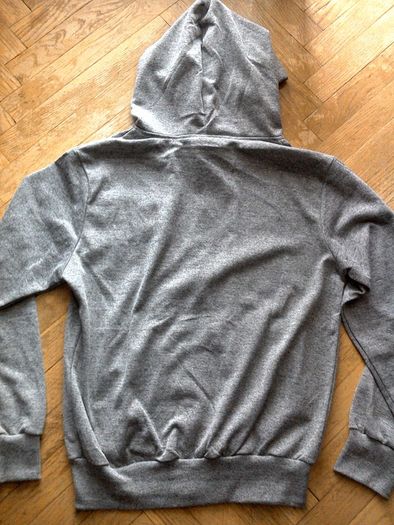 Zipped Grey Hoodie, Size S, BRAND NEW!