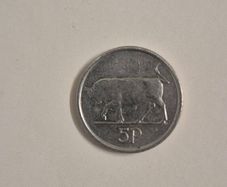1998 5p Coin