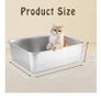 HOUSLUX Stainless Steel litter trays x 2 Image 7