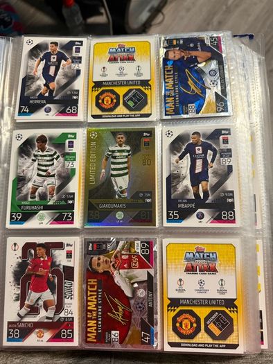 football cards + binders (offers Welcome )