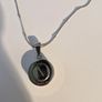 Necklace & Ring Set (Stainless Steel, Crystal Design) Image 5