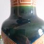 Clay decorative vase, hand painted H32 cm Image 5