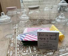 sweet jars for wedding