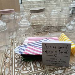 sweet jars for wedding