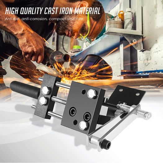 "BRAND NEW High Quality Mower Blade Sharpener,For 2.75-5.5 Inch/7-14CM Wide Blades,Adjustable Rotating Bracket, "
