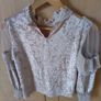 Velvet blouse lace Image 2