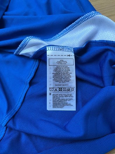 Italy Football Jersey Blue Size XL
