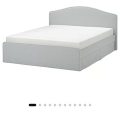 Ikea double bed RAMNEFJALL