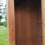 Wardrobe - large, rustic, antique pine wardrobe. Image 4