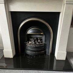 Gas Fire with fire back all in PWO
