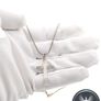 925 Silver Cross Necklace Image 7