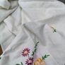 Vintage Embroidered Tablecloth Image 4