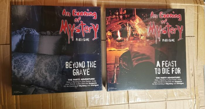 An evening of mystery party game