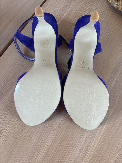 Gino Vaello Sandals - Suede - High Heel