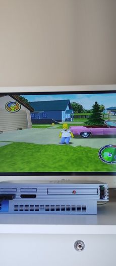 Playstation 2 Ps2 Simpsons Hit and Run Game
