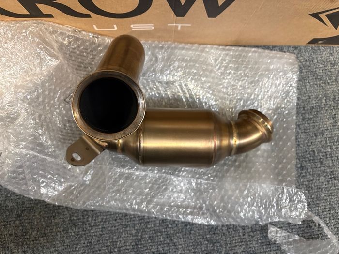 Arrow Exhaust Muffler Silencer  Race-tech Aluminium Dark End Cap Carbon Homologated Ece Euro5 For Cf Moto 800 Mt Sport / Touring 22 - 24