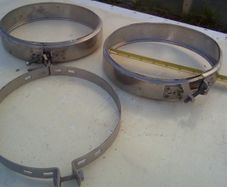 Mi-Flue Stainless steal locking band 8''