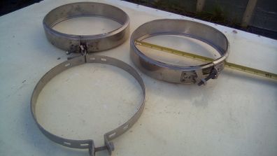 Mi-Flue Stainless steal locking band 8''
