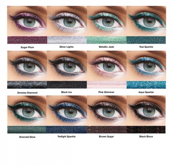 Glimmerstick Diamonds Eyeliner - also available Matching Mascara & Eyebrow Pencil