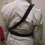 1970s Soviet Military Army Officer's Leather Sam Browne Belt with Field Bag Map-case Image 5