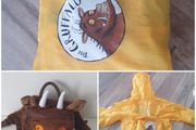 Gruffalo backpack and raincoat