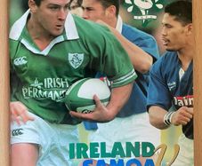 2001 Ireland v Samoa - Irish Permanent November International Programme