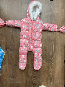 girls pramsuit 6-9 months