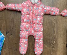 girls pramsuit 6-9 months