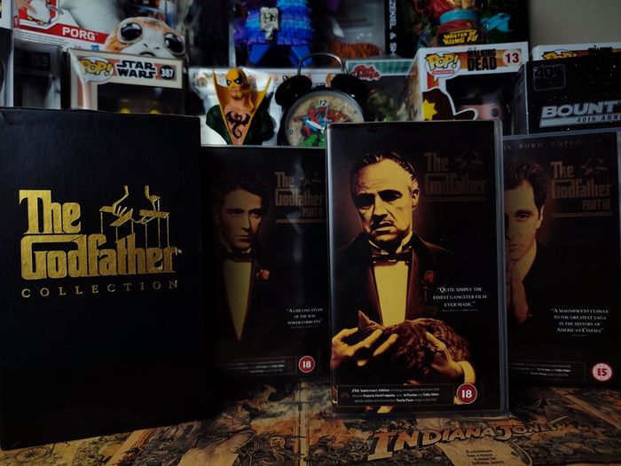 The Godfather Collection! Trilogy ! VHS ! Classic Movies ! Marlon Brando ! Al Pachino !