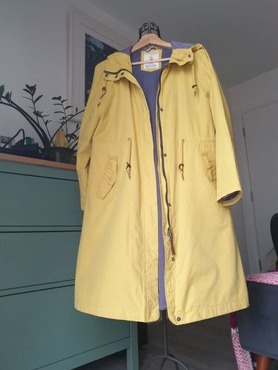 Seasalt Cornwall Raincoat Size Uk 12