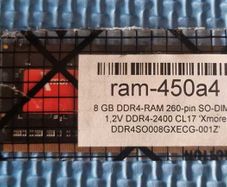 8 Gb Ddr4-ram 260-pin So-dimm 1,2v Ddr4-2400, New, Unopened.
