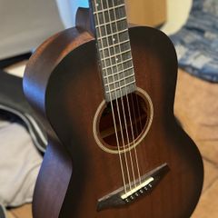 Vintage Statesboro' V880WK Paul Brett Signature Parlour Acoustic Guitar