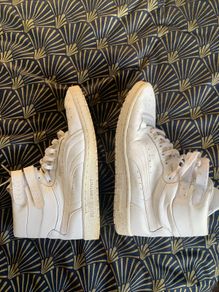 Puma Hi Tops All White Size UK 9